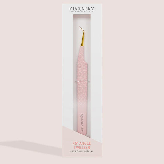 Kiara Sky Lash 45° Angle Eyelash Tweezer LT03