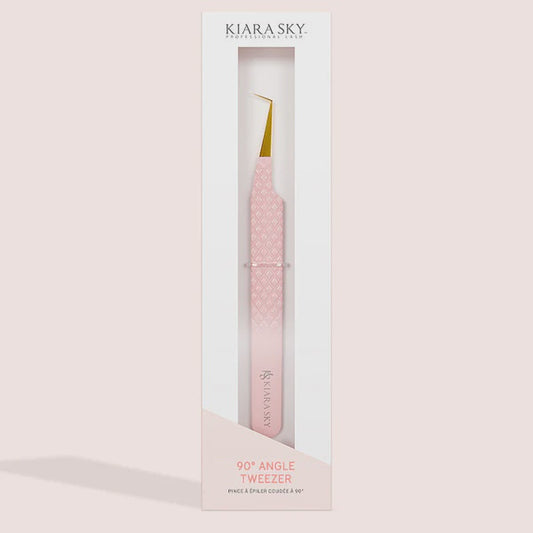 Kiara Sky Lash 90° Angle Eyelash Tweezer LT04