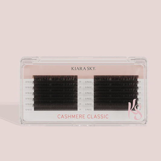 Kiara Sky Lash Extensions Cashmere Classic Thickness 0.15 Curl CC Length 09mm CLCC1509