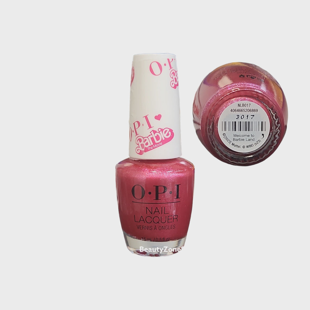 OPI Nail Lacquer Welcome to Barbie Land 0.5 oz #NLB017