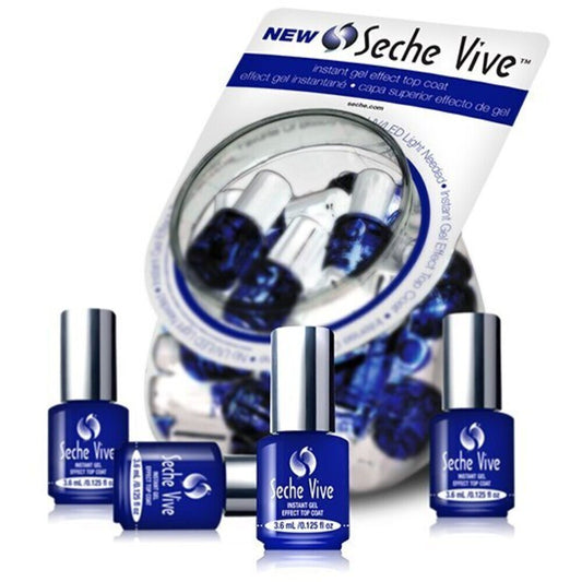 Seche vive gel effect top .125 Bucket 36 pcs