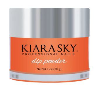 Kiara Sky Dip Glow Powder -DG104 Peach Cobbler-Beauty Zone Nail Supply