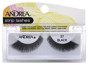 Andrea Strip Lashes 37 Black #61990