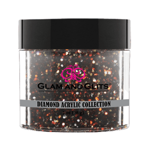 Glam & Glits Diamond Acrylic (Glitter) 1 oz Espresso - DAC49-Beauty Zone Nail Supply