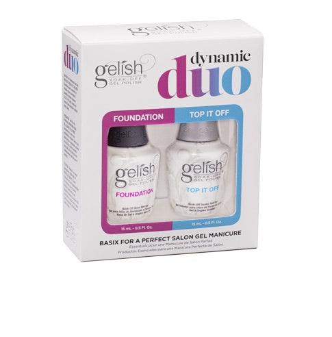 Gelish dynamic duo Top & Base 1121503-Beauty Zone Nail Supply