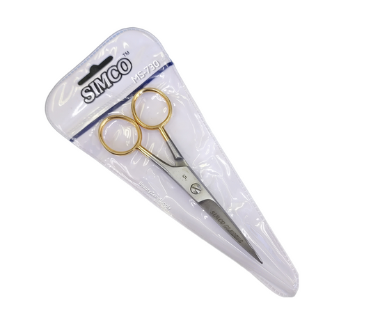 Barber Scissor 5 Classic Gold Handle SM-730