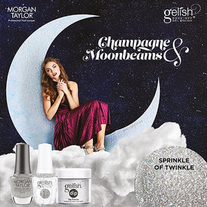 Gelish Matching Duo - SPRINKLE OF TWINKLE - SILVER GLITTER 15mL / 0.5 –  Beauty Zone Nail Supply