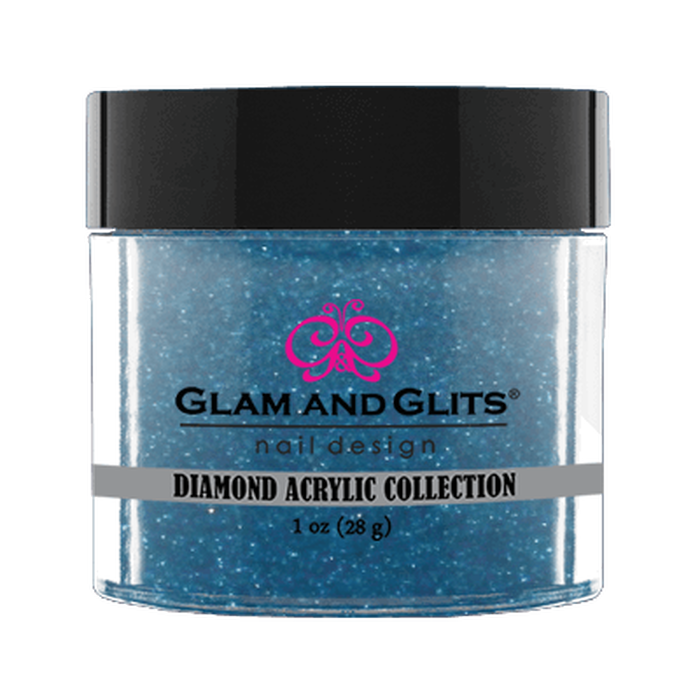 Glam & Glits Diamond Acrylic (Shimmer) 1 oz Deep Blue - DAC84-Beauty Zone Nail Supply