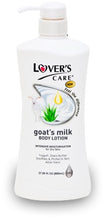 Load image into Gallery viewer, Lover&#39;s Care Goat&#39;s Milk Body Lotion Aloe Vera 27.05 oz / 800 mL