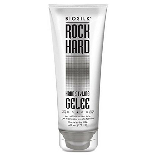 Biosilk Rock Hard Hair Styling Gelee 6 oz