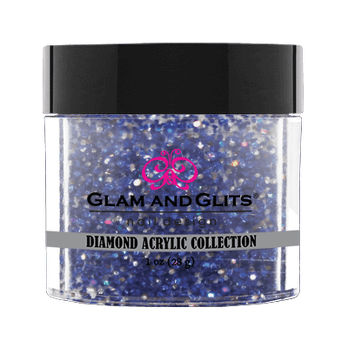 Glam & Glits Diamond Acrylic (Glitter) 1 oz Midnight Sky - DAC63-Beauty Zone Nail Supply