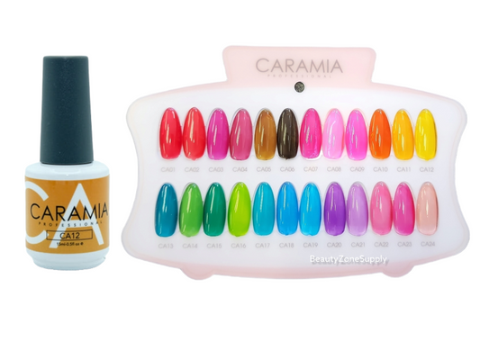 Caramia Soak off Jelly Gel Polish 15 ml 0.5 oz #12