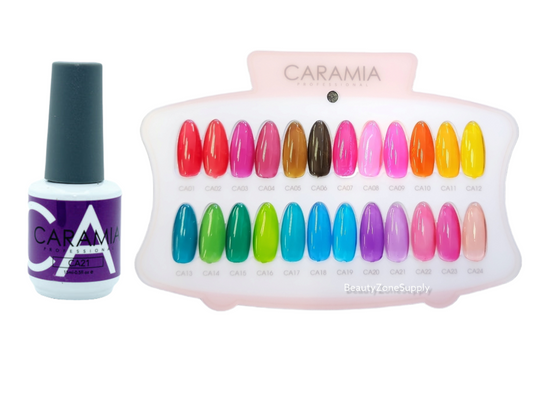 Caramia Soak off Jelly Gel Polish 15 ml 0.5 oz #21