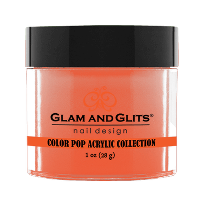 Glam & Glits Color Pop Acrylic (Cream) 1 oz Coral - CPA368-Beauty Zone Nail Supply