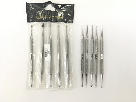 Art 5 Pcs Nail Tool Stainless #18585-Beauty Zone Nail Supply