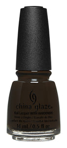 China Glaze Nail Lacquer My Broomstick Runs On Coffee 0.5oz #58156