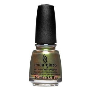 China Glaze Nail Polish Little Green Invaders 0.5 oz #85078 ds