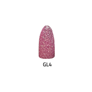 Chisel Acrylic & Dipping Powder 2 oz Glitter Collection GL04