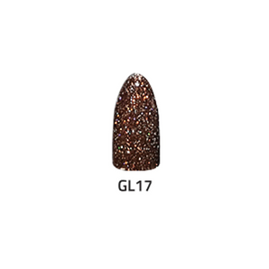 Chisel Acrylic & Dipping Powder 2 oz Glitter Collection GL17