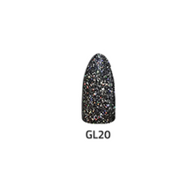 Load image into Gallery viewer, Chisel Acrylic &amp; Dipping Powder 2 oz Glitter Collection GL20