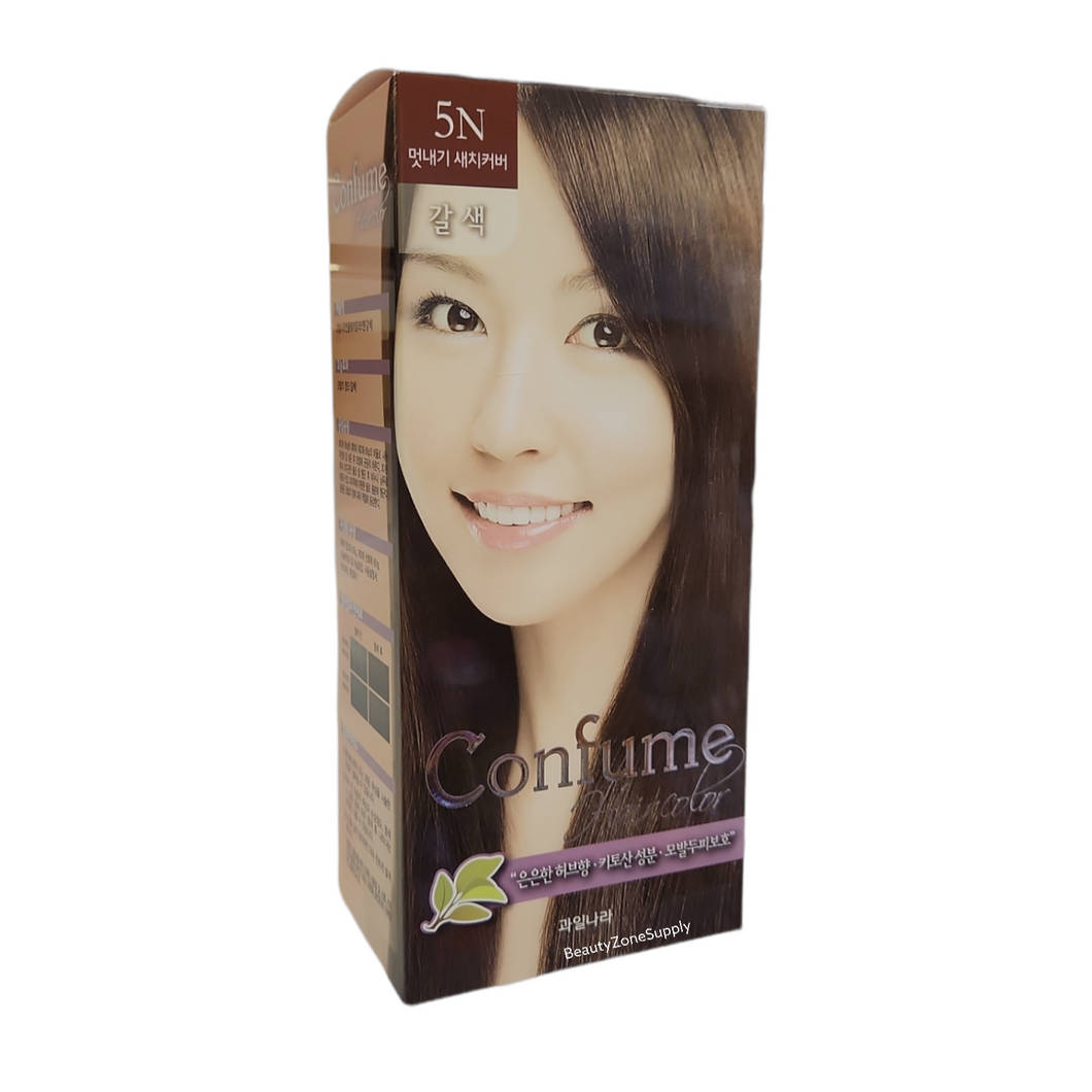 Confume Hair Color Brown 5N Dark Brown