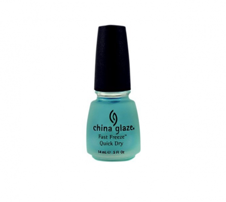 China Glaze Fast Freeze Quick Dry W/Bx 0.5Oz-Beauty Zone Nail Supply