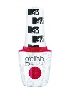 Gelish GEL TOTAL REQUEST RED - RED SHIMMER 15 mL | .5 fl oz #1110387-Beauty Zone Nail Supply