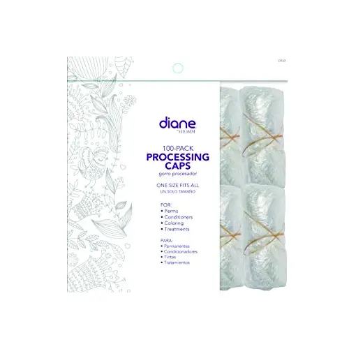 Diane Hair Processing Caps 100 Pack #D722