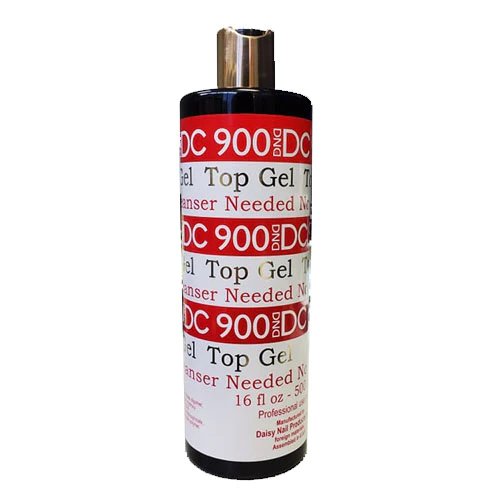 DC DND No Wipe Top Coat Gel #900 Refill 16 oz