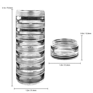 STACKABLE JARS JAR-5G-6LC