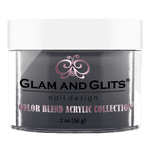 Glam & Glits Acrylic Powder Color Blend Midnight Glaze 2 Oz- Bl3047-Beauty Zone Nail Supply