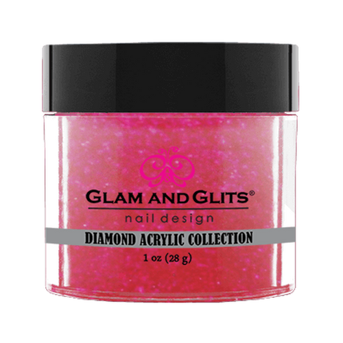 Glam & Glits Diamond Acrylic (Shimmer) 1 oz Rose Fantasy - DAC76-Beauty Zone Nail Supply