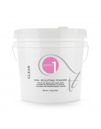 ENTITY Nail Sculpting Powder Clear 2267.96 g - 80 oz #101794