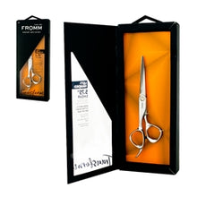 Load image into Gallery viewer, Fromm Shear Artistry Left Handed Shear Silver 5.75in F1012