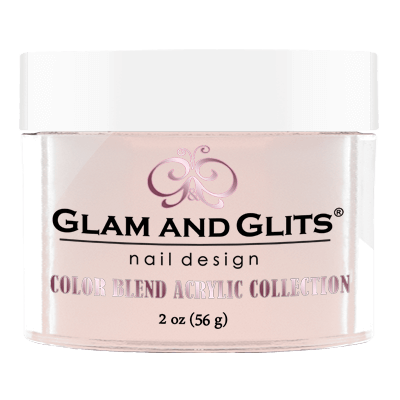 Glam & Glits Acrylic Powder Color Blend Pinky Promise 2 Oz- Bl3018-Beauty Zone Nail Supply