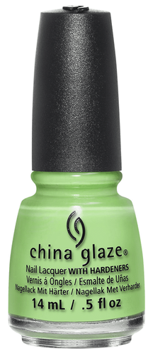 China Glaze Lacquer Lime After Lime (Neon Light Lime Creme) 0.5 oz #83548