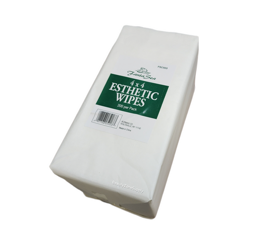 Fantasea 4X4 Cotton Esthetic Wipes 200 Pack FSC503