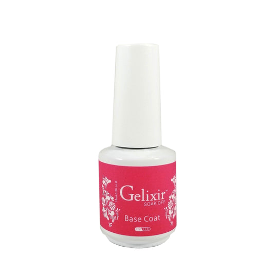 Gelixir Soak Off Gel Base Coat .5 oz / 15 mL-Beauty Zone Nail Supply