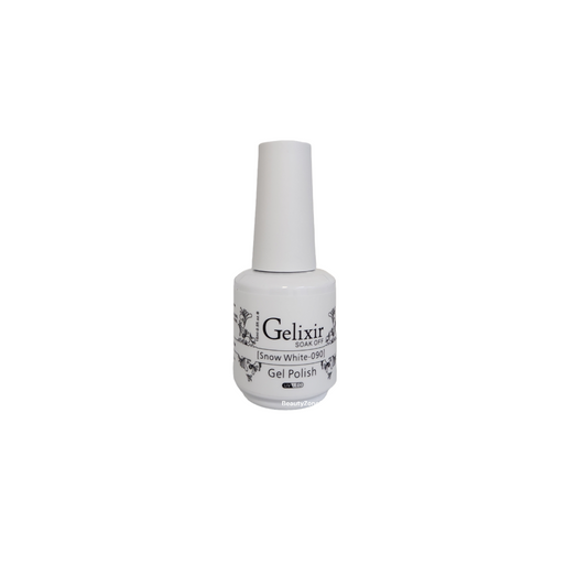 Gelixir Gel Polish Snow White 0.5 oz #090