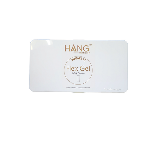 Hang Gel x Tips Square Long XL 360 ct / 12 Size