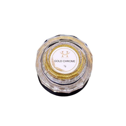 Hang New Chrome Effects Powder Gold Jar #04