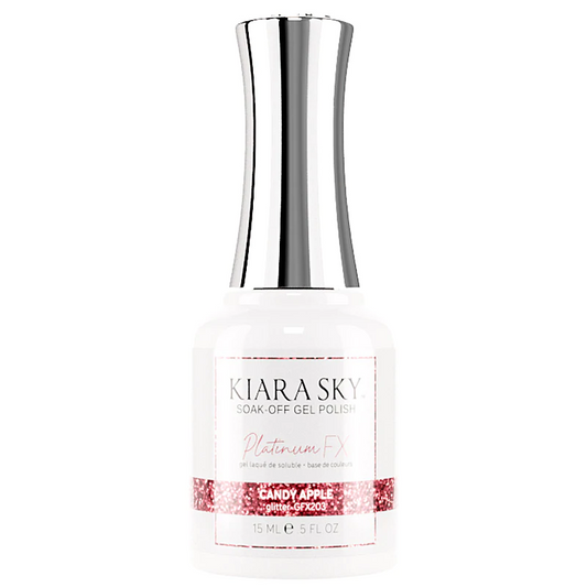 Kiara Sky Platinum FX Gel Polish- CANDY APPLE 0.5 oz #GFX203