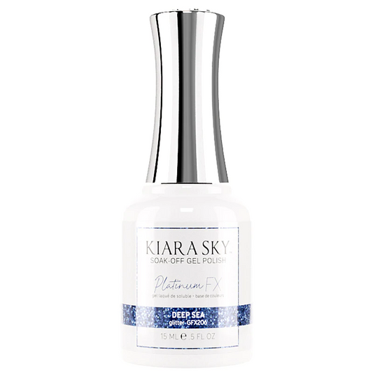 Kiara Sky Platinum FX Gel Polish- DEEP SEA 0.5 oz #GFX206