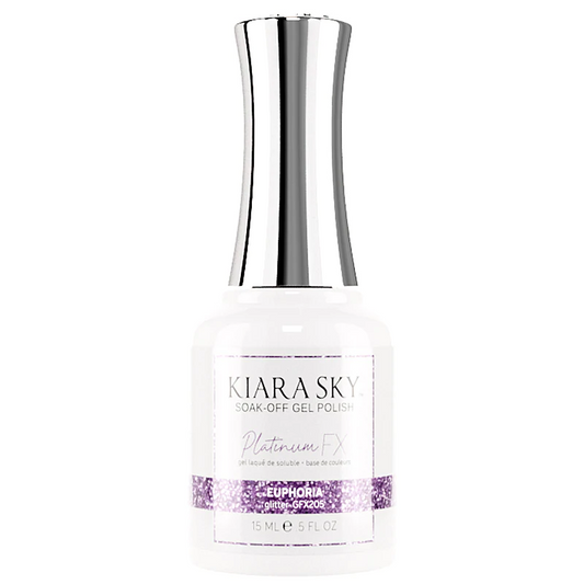 Kiara Sky Platinum FX Gel Polish- EUPHORIA 0.5 oz #GFX205