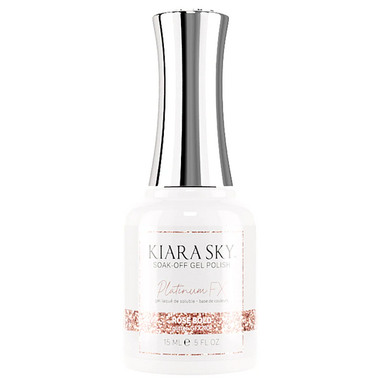 Kiara Sky Platinum FX Gel Polish- ROSE BOLD 0.5 oz #GFX210