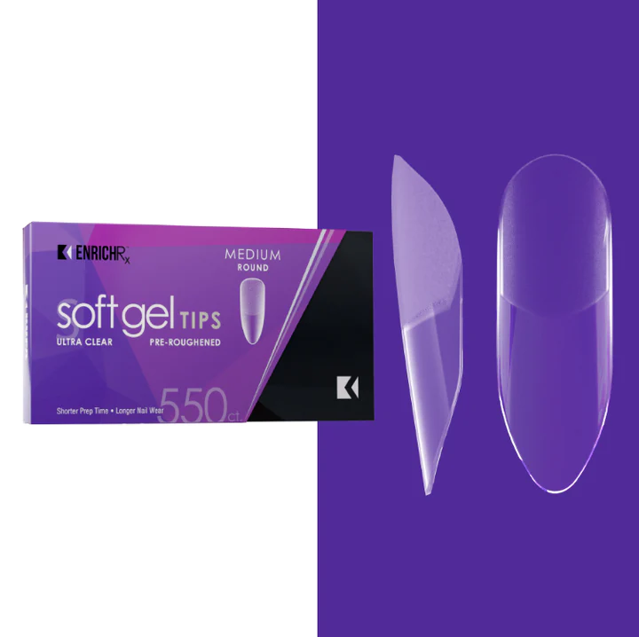 Kupa EnrichRx Soft Gel Tip 550 tips Round Medium