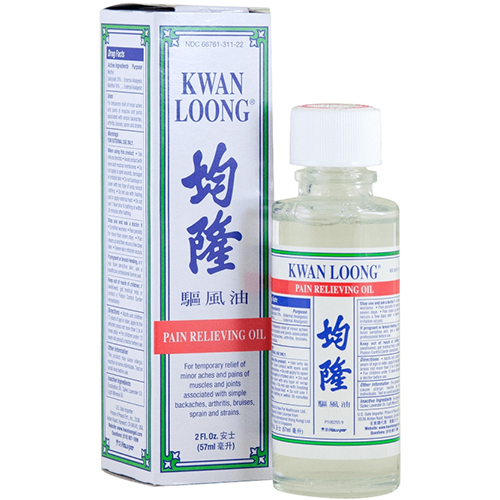 Kwan Loong Pain Relieving Oil 2 Fl. oz. 57 mL