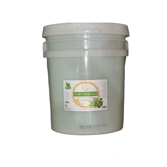 Monika Honey Sugar Scrub Ice Mint Pail 5 Gallon