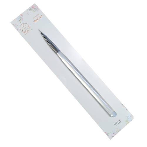 Nail Art Clear handle Art brush Short