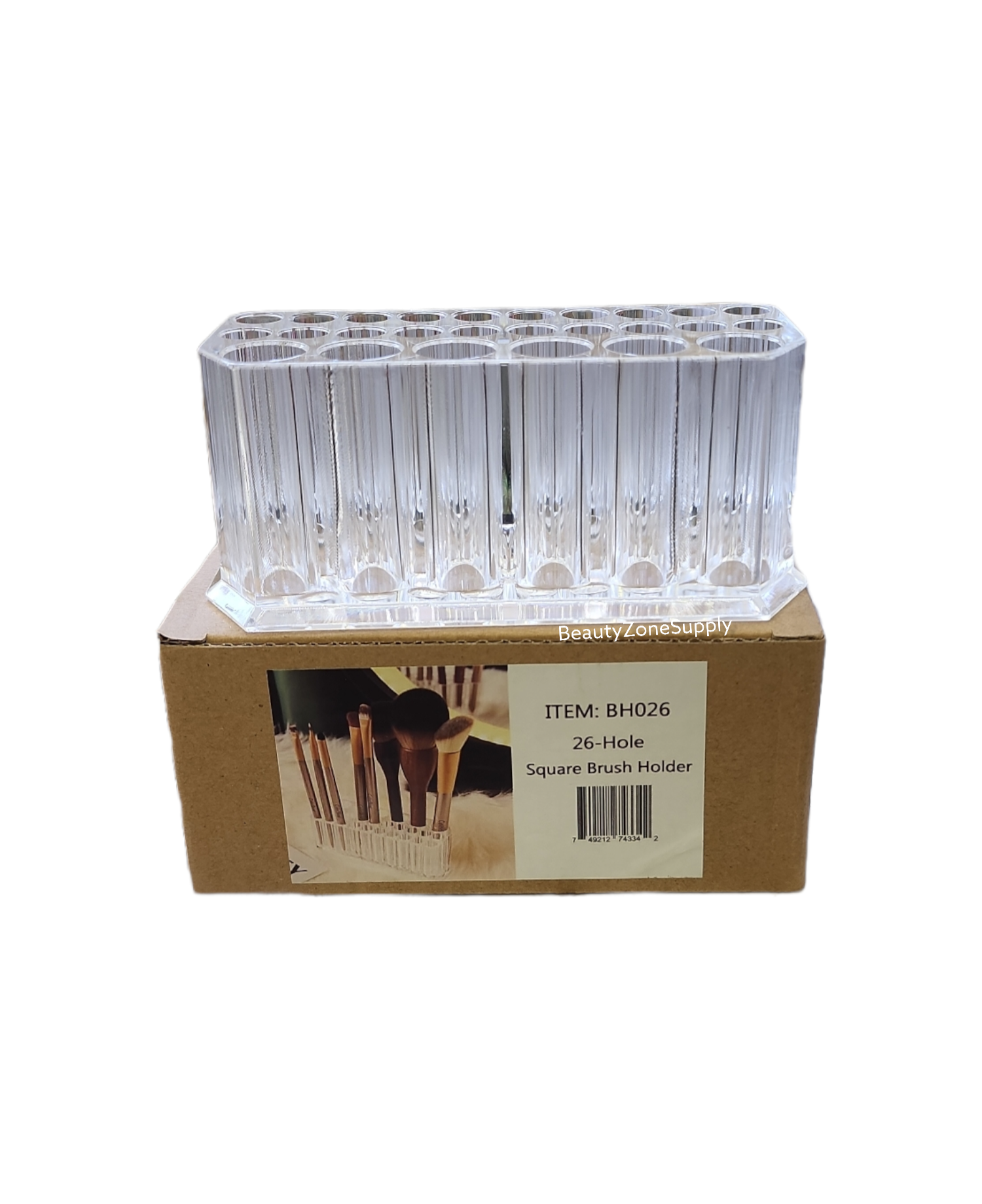 Acrylic nail brush holder display 12 VPD-12 – Beauty Zone Nail Supply